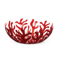 SKALA Schale Mediterraneo - ESI01-29 - Rot - ø 29 cm - von Emma Silvestris - Rot, Metall (29/11cm) - Alessi
