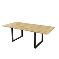 ESSTISCH ausziehbar 140-220/80 cm DE-39776 Naturholzfarbe - Naturfarben, Holzwerkstoff (80/220/75cm) - ComfortXL