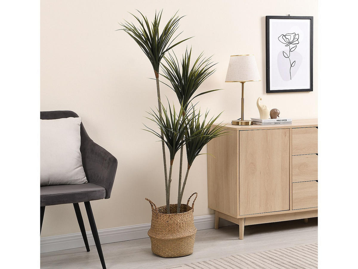 KUNSTPFLANZE - 50 cmcm x 40 cmcm - Plastik - Grün - LYA - Grün, Kunststoff (150cm) - Vente-Unique
