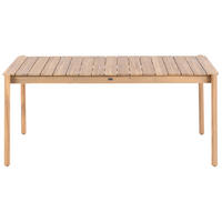 MASĂ DE GRĂDINĂ 180/100 cm lemn de salcâm maro deschisă Manado - maro deschis, lemn (180/100/76cm) - Beliani