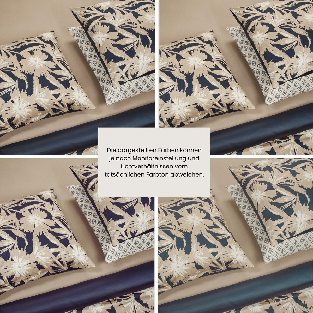 BETTWÄSCHESET Yosa - Renforcé - 2-teilig - 135 x 200 cm - Sand - Sandfarben, Textil (135/200cm) - SCHIESSER