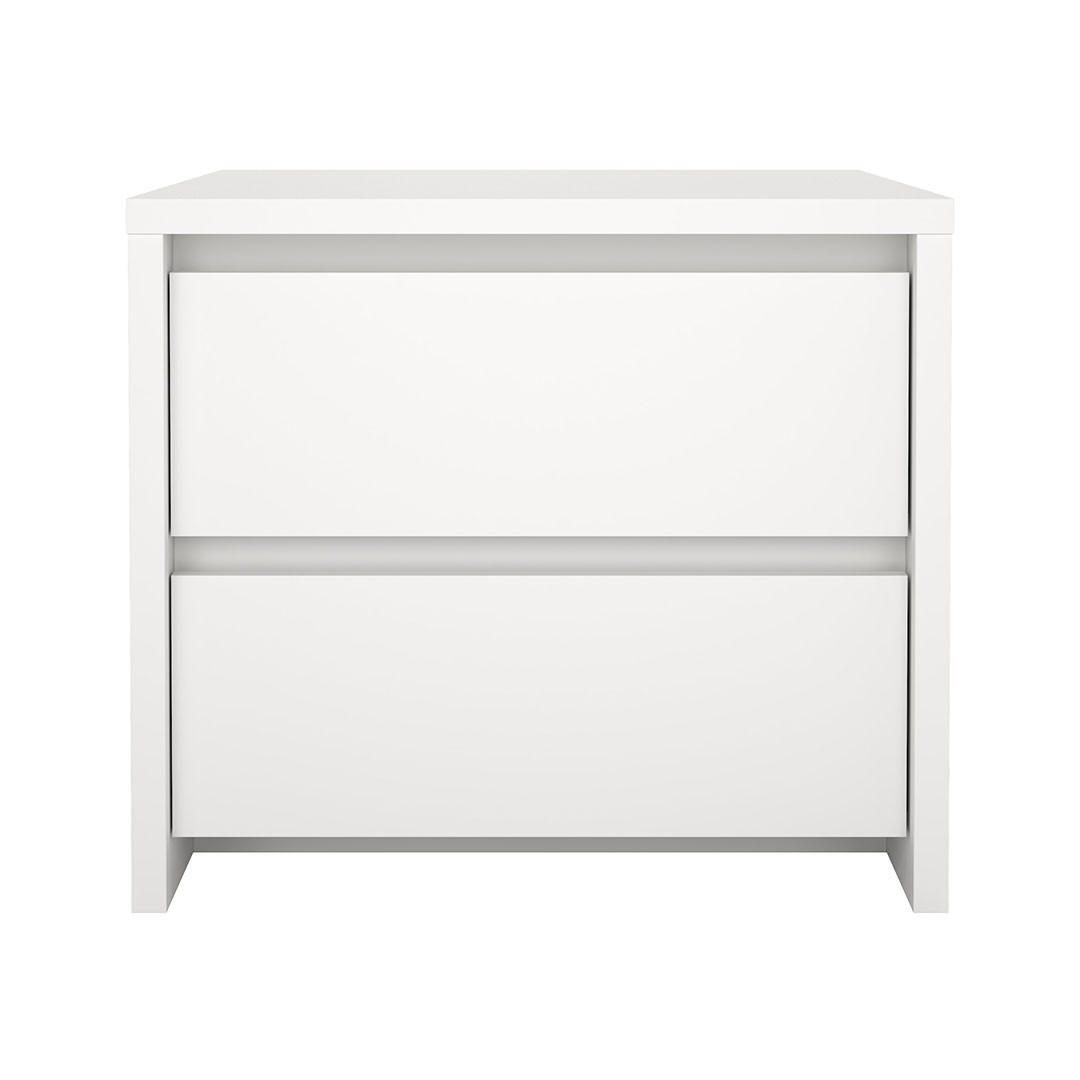 NACHTTISCH, Next, Weiß, Holzwerkstoff, 52 x 48 x 46 cm - Weiß, Holzwerkstoff (52/46/48cm) - ebuy24
