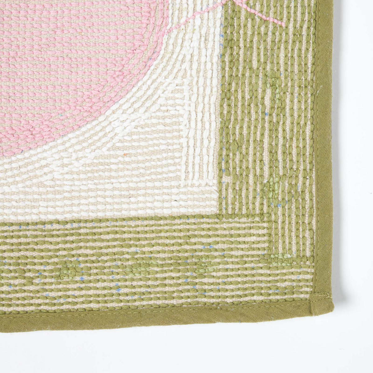 KINDERTEPPICH Rosa Elefant, Baumwolle 50/80 cm - Multicolor, Textil (50/80cm) - Homescapes