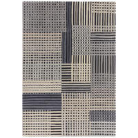 TEPPICH Moderner aus Wolle für Wohn- und Schlafzimmer FACET Grau 160 x 230 cm - Grau, Naturmaterialien (160/230cm) - Novatrend
