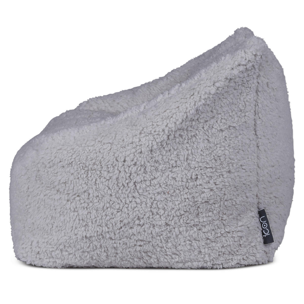 SITZSACK Flauschig für Kinder - Grau, Kunststoff (55/44/55cm) - icon