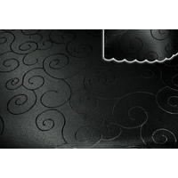 TISCHDECKE 110/140 cm Ornamente Schwarz - Schwarz, Textil (110/140cm) - TiborTex