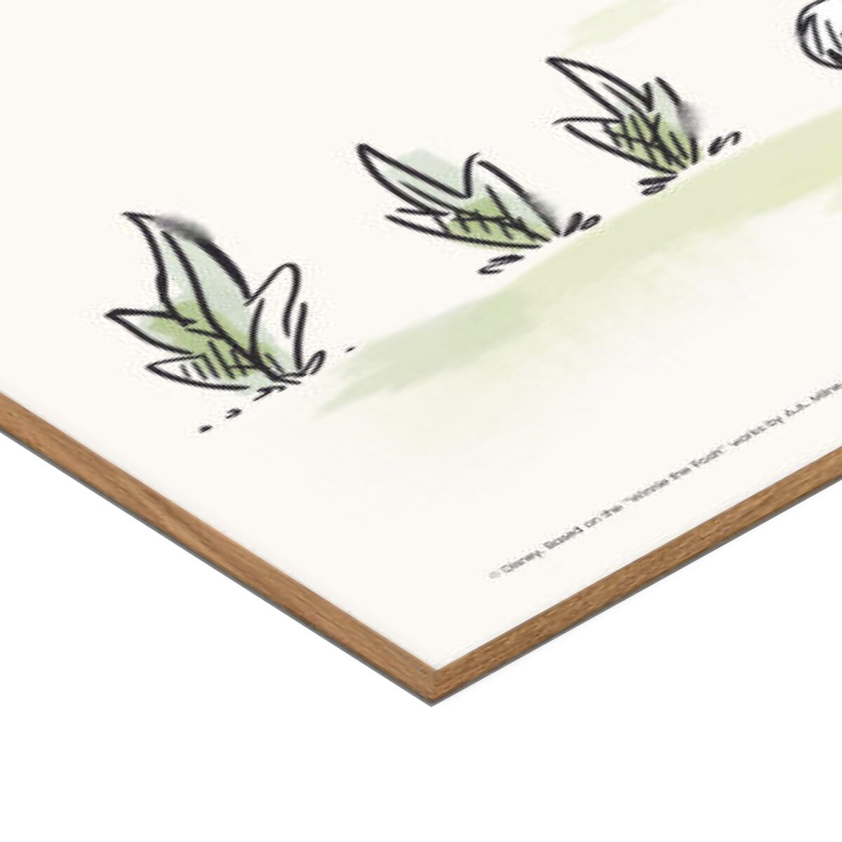 POSTER mit Rahmen Disney - Disney - Rabbit Harvesting Carrots - Eichefarben/Beige, Holz/Papier (30/40cm) - Poster&Frame