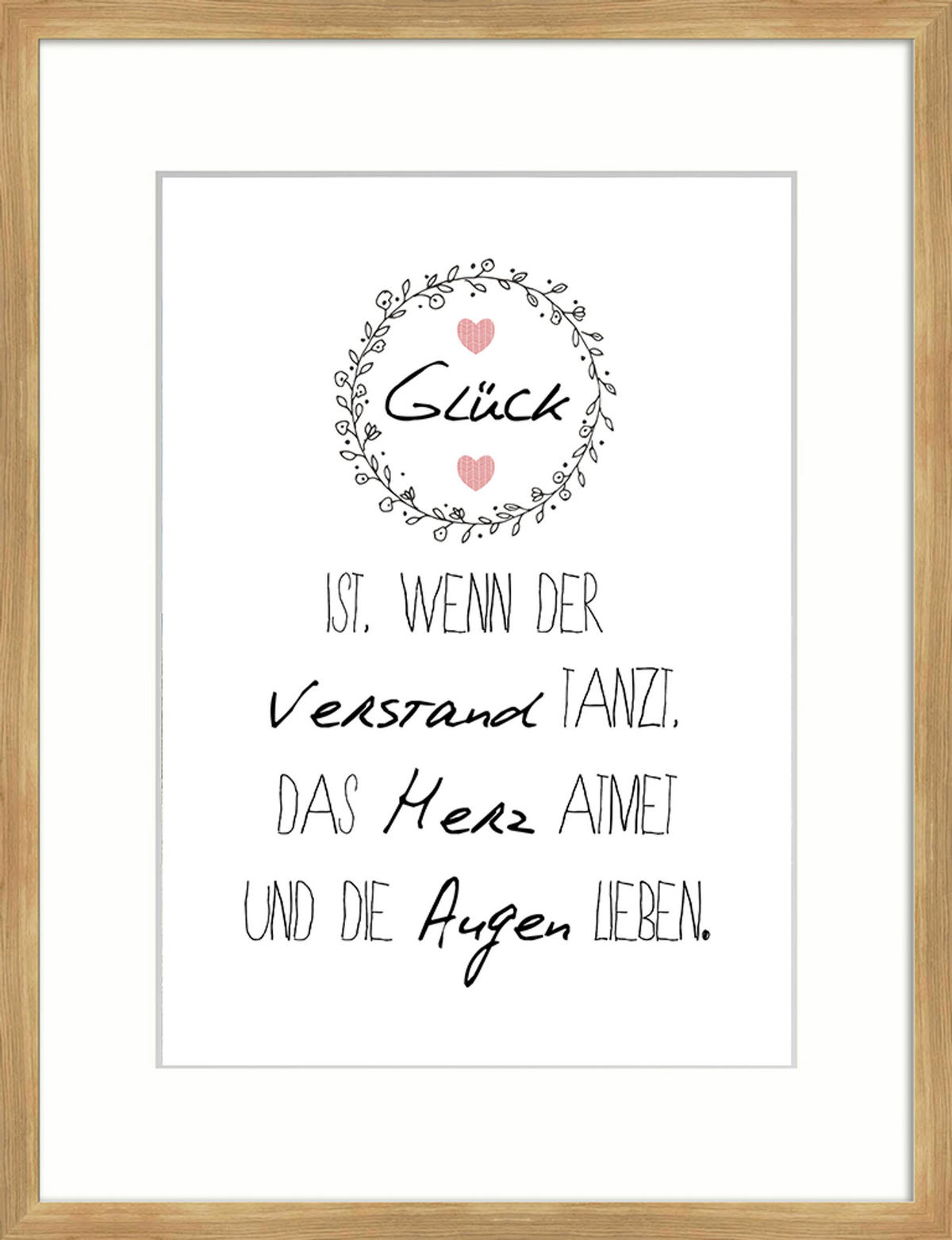 BILDERRAHMEN 30x40 cm Eiche Holz - Beige, Holz (32/42/2cm) - artissimo