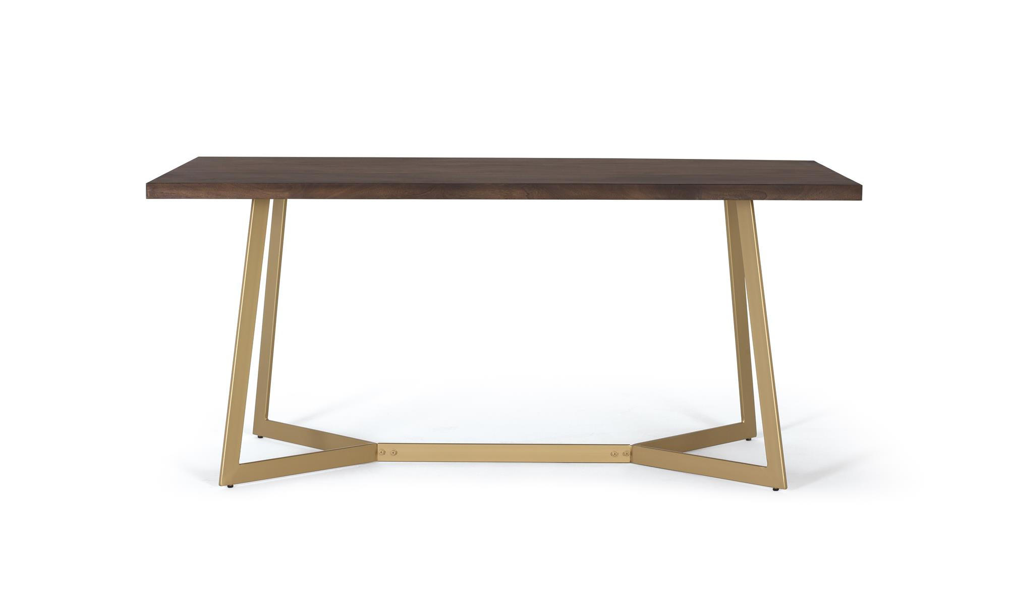 Giner y Colomer Esstisch Braun 90x76x170 cm