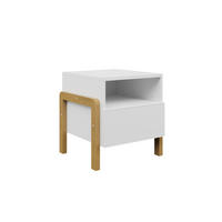 KINDER-NACHTTISCH Victor 45/46/40 - Weiß, Holzwerkstoff (45/46/40cm) - Kocot Kids