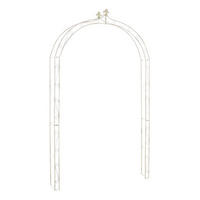 ROSENBOGEN Anra antik-creme - Naturfarben, Metall (143/246/25cm) - TPFGarden