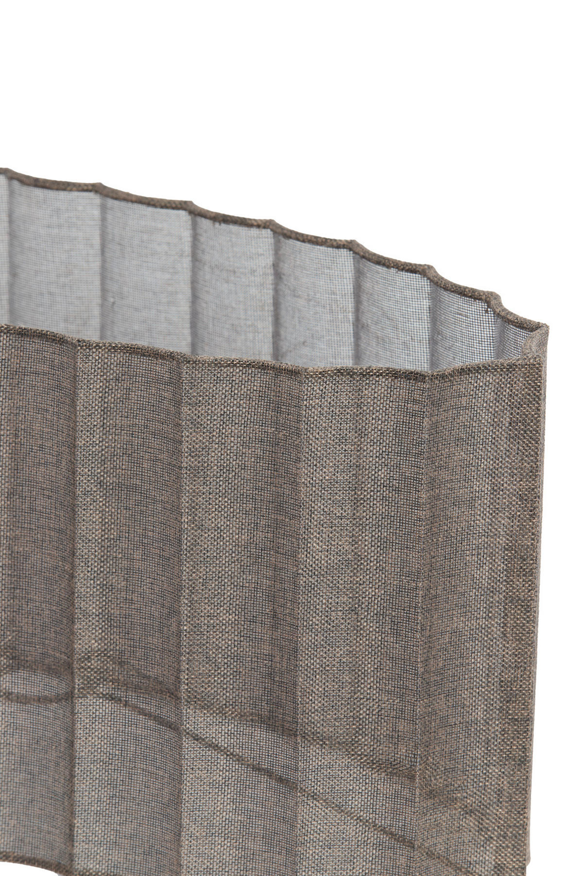 LAMPENSCHIRM Disli Braun 45/21/22 cm - Braun, Textil (45/21/22cm) - Light & Living