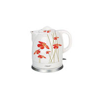 WASSERKOCHER ELEKTRISCH Weiß 24/24/21.5 cm MR066REDFLOWERS - Weiß, Keramik (24/21.5/24cm) - Maestro 