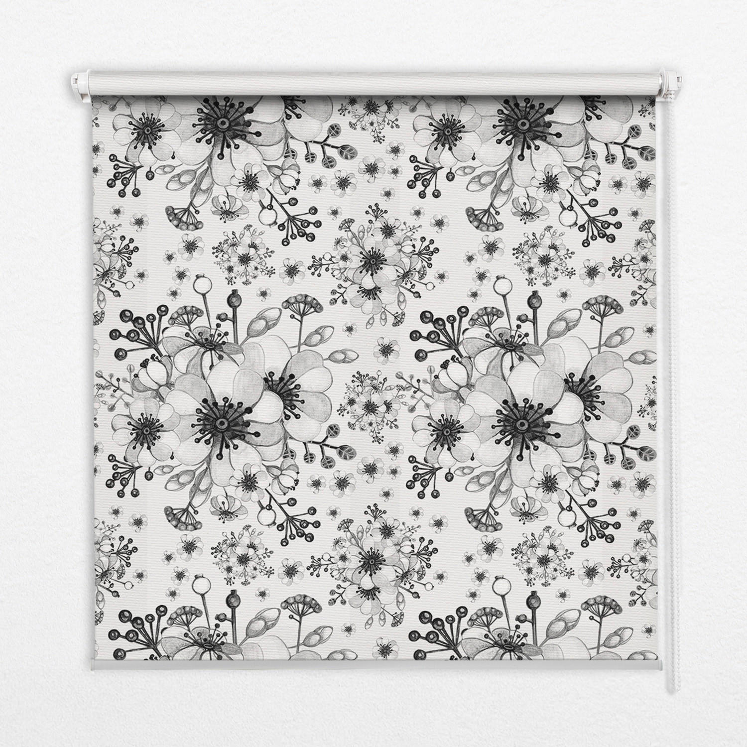 TULUP VNITŘNÍ roleta - okenní roleta - roleta - 70x140 cm - Kreslená květina
