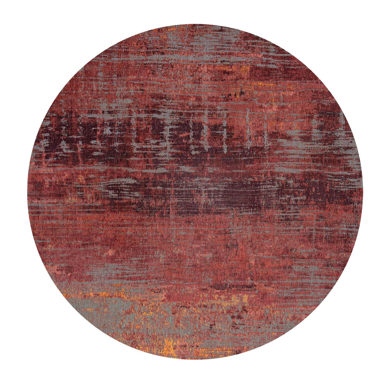 TEPPICH Nassau Red Atlantic 240/240 cm - Rot, Textil (240/240cm) - Louis De Poortere