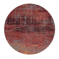 TEPPICH Nassau Red Atlantic 240/240 cm - Rot, Textil (240/240cm) - Louis De Poortere