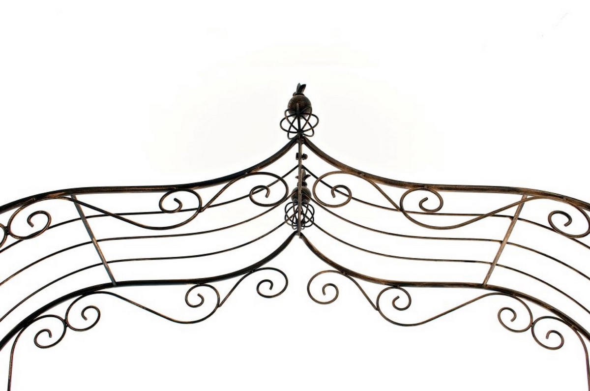 ROSENBOGEN Antigua bronze - Braun, Metall (118/248/30cm) - TPFLiving