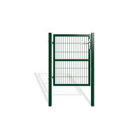GITTERTOR Razo grün 1m H.120cm Metall - Grün, Metall (106/126cm) - Casanoov