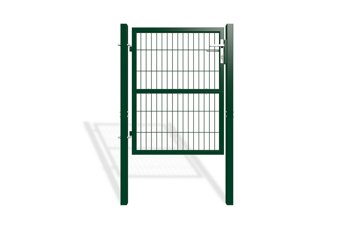 GITTERTOR Razo grün 1m H.120cm Metall - Grün, Metall (106/126cm) - Casanoov