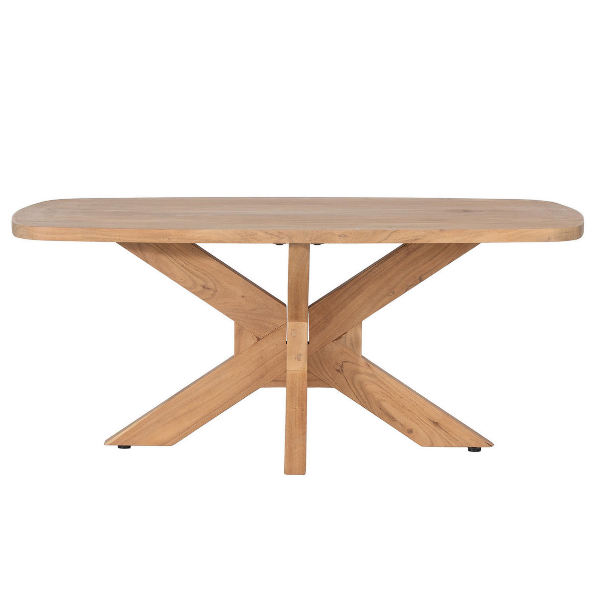 COUCHTISCH - Akazie massiv - 110 cm - Akaziefarben, Akazienholz/Holz (70/110/45cm) - home24