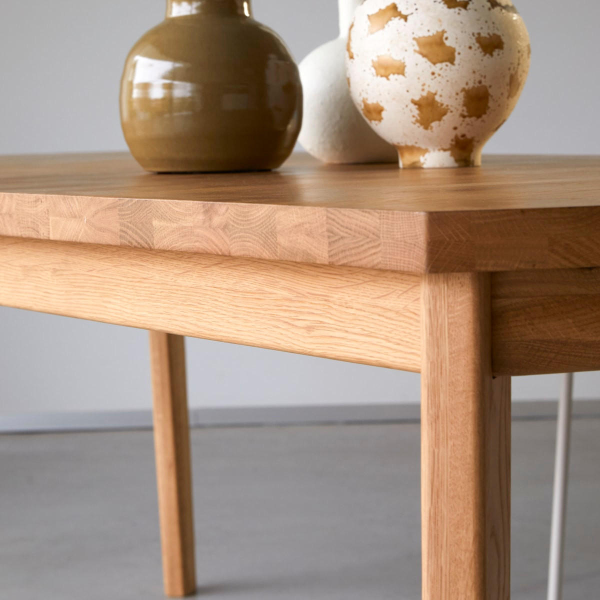 TISCH Maia Natur aus Eiche - Naturfarben, Holz (95/270/75cm) - Tikamoon