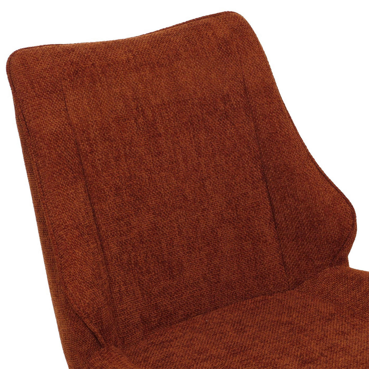 ESSZIMMERSTUHL Schwarz, Rotbraun 6er-Set - Rotbraun/Schwarz, Textil (55/88/62cm) - MCW