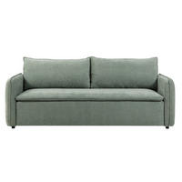 SCHLAFSOFA Ander Grün 224 cm x 89 cm - Grün, Textil (224/89/92cm) - Kenay Home