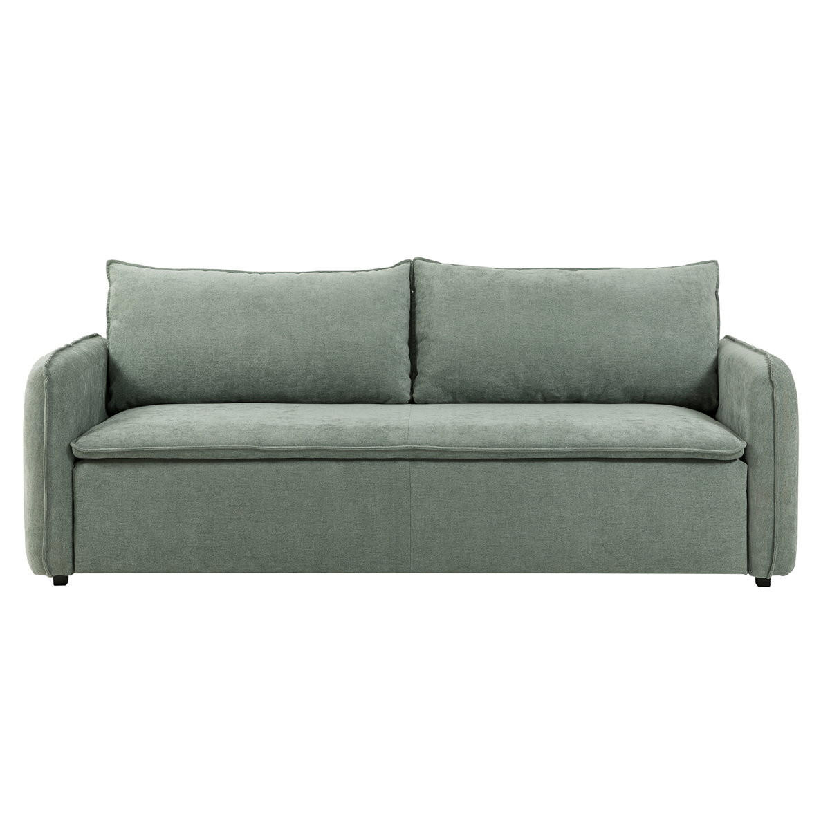SCHLAFSOFA Ander Grün 224 cm x 89 cm - Grün, Textil (224/89/92cm) - Kenay Home