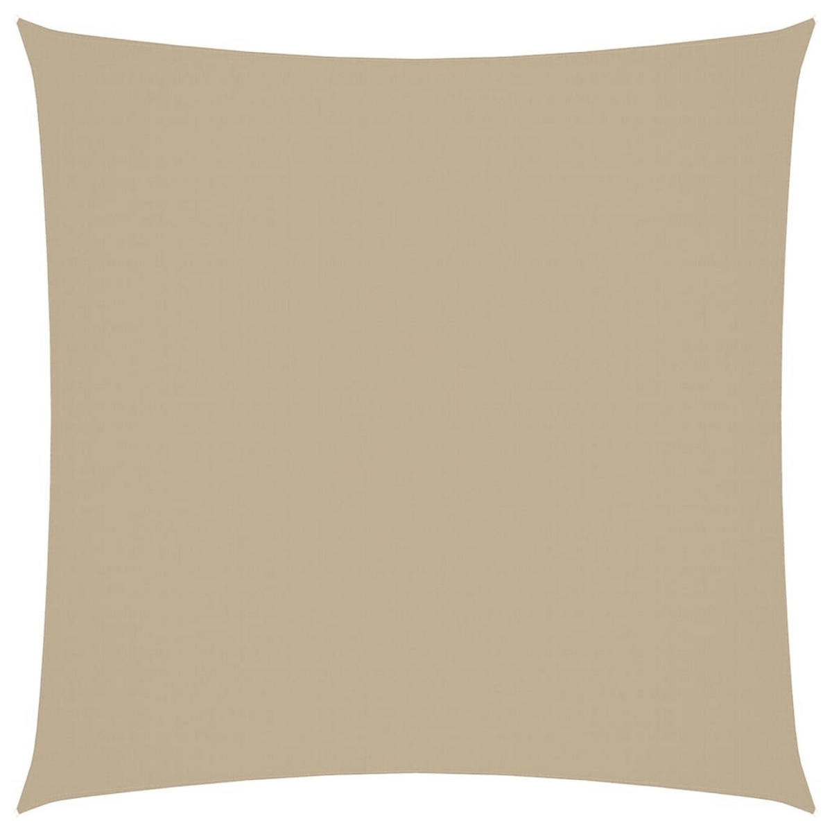 SONNENSEGEL Oxford-Gewebe Quadratisch 3,6x3,6 m Beige - Beige, Textil (360/360cm) - furnicato