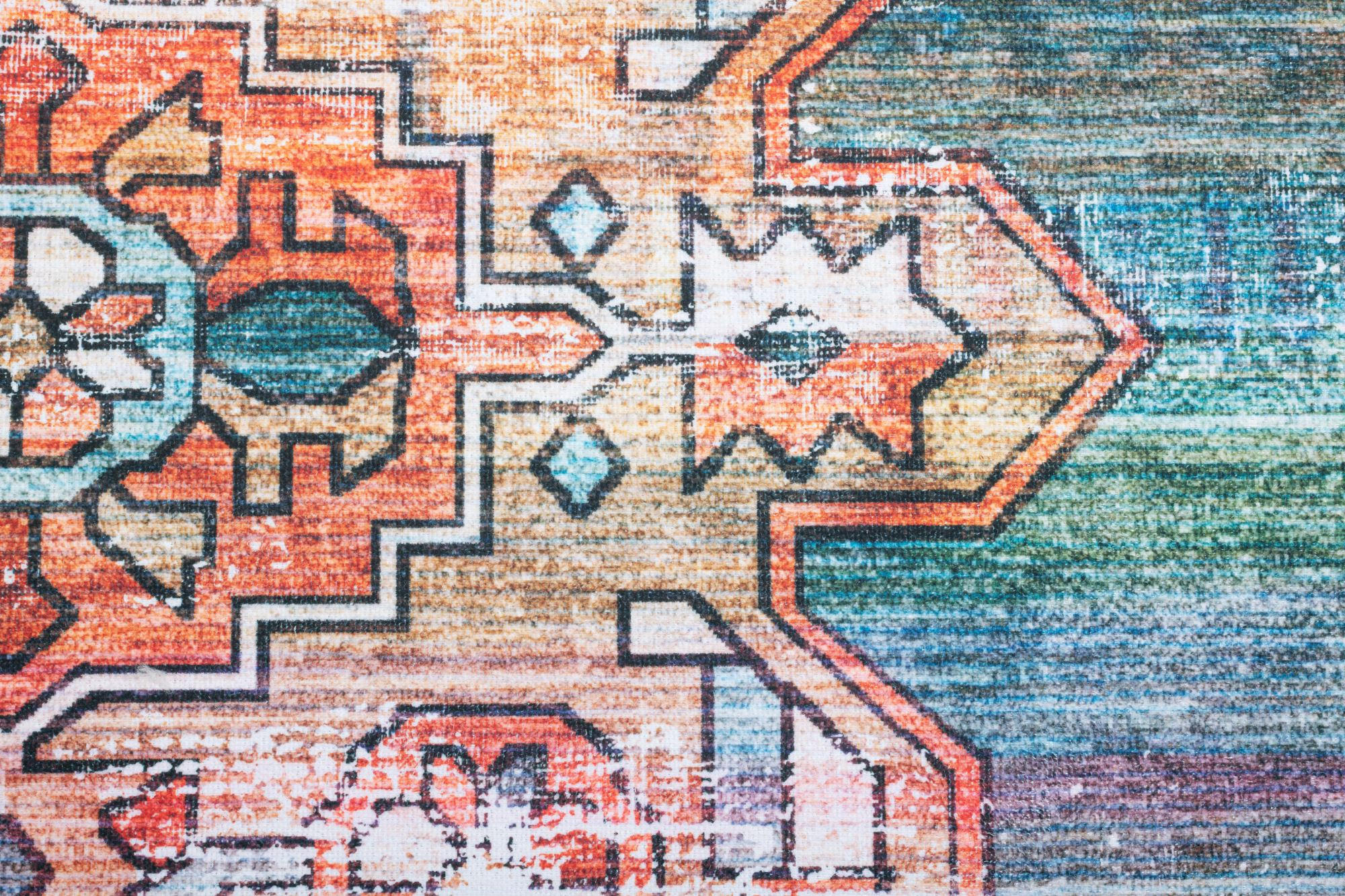 VINTAGE-TEPPICH Adara 200x300 cm - Multicolor, Textil (200/300cm) - Gino Falcone