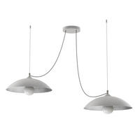 HÄNGELEUCHTE - Weiß, Metall (40/40/9cm) - Lumicom