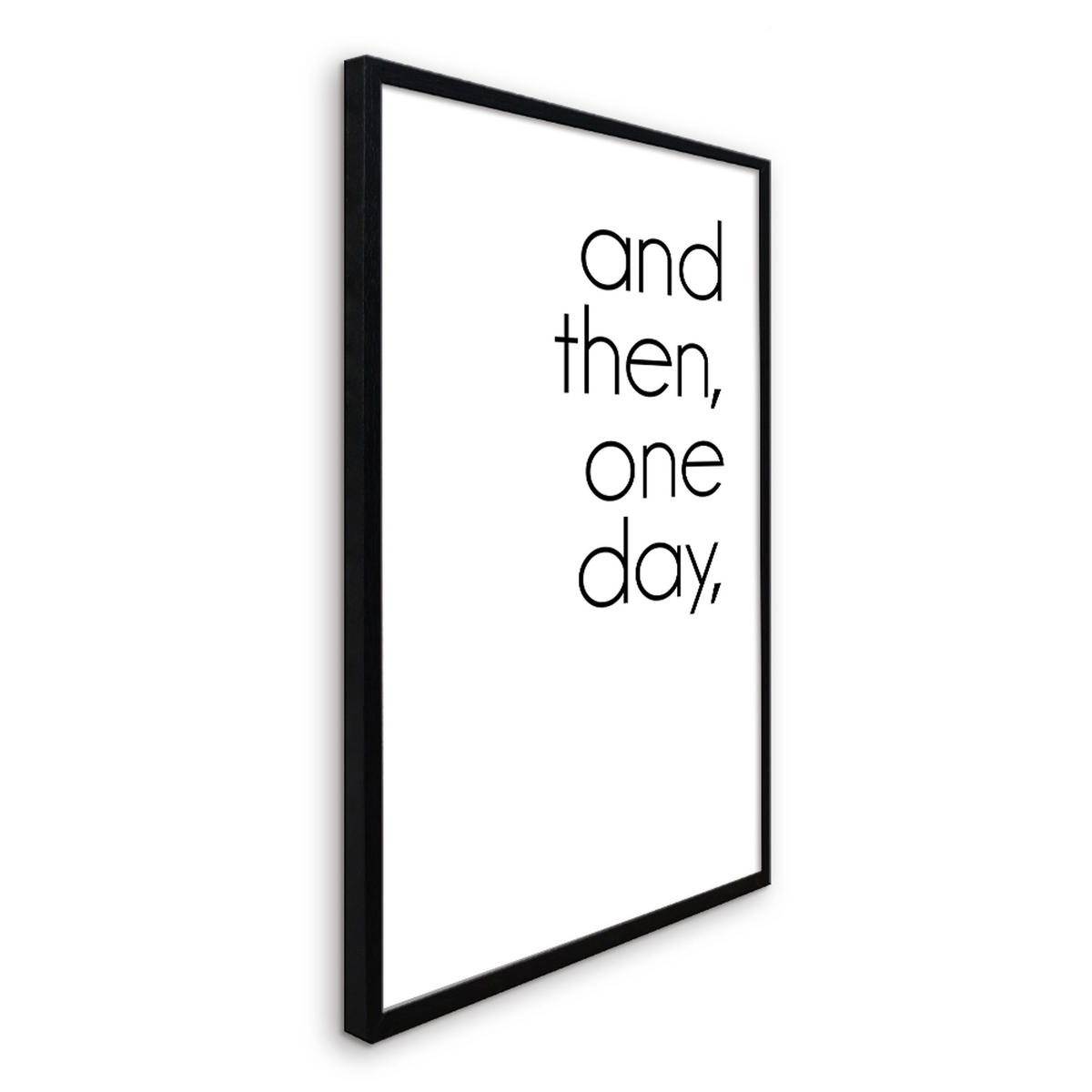 BILD mit Rahmen 2er Set 51x71 cm Spruch: Liebe - Weiß, Holz (51/71cm) - artissimo