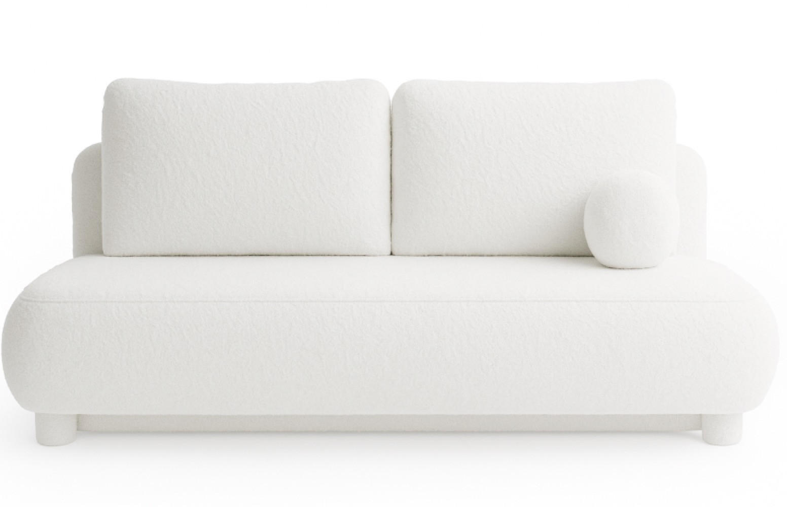 Sepro Meble Sofa Weiß 209x96x96 cm
