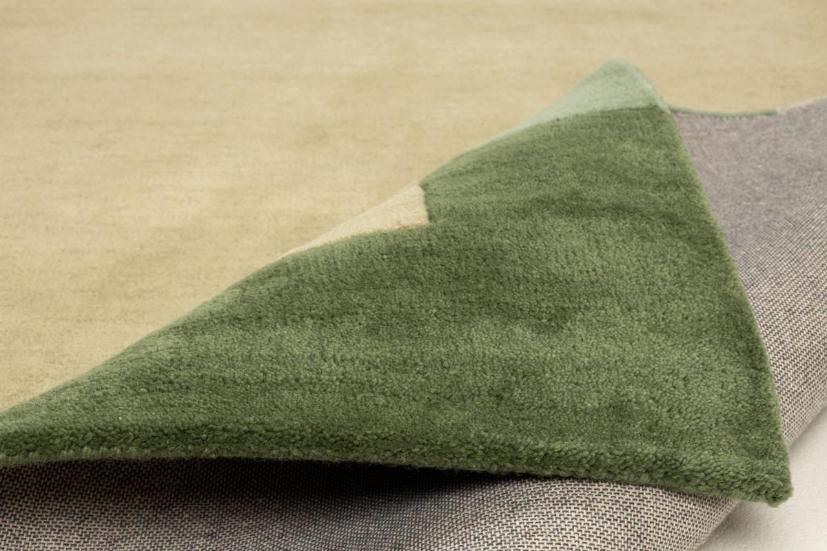 HANDTUFTTEPPICH Royal Ganges 190x290 cm - Grün, Textil (190/290cm) - THEKO