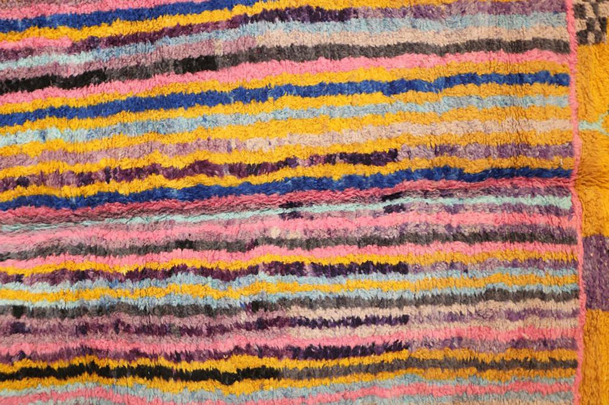BERBERTEPPICH aus Marokko aus reiner Wolle 200x 300 cm - Multicolor, Naturmaterialien (200/300cm) - AFK Living