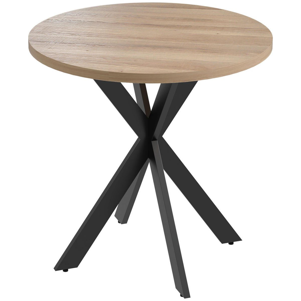 ESSTISCH Braun 1 Stück - Braun, Naturmaterialien (75/75/75cm) - GiPP