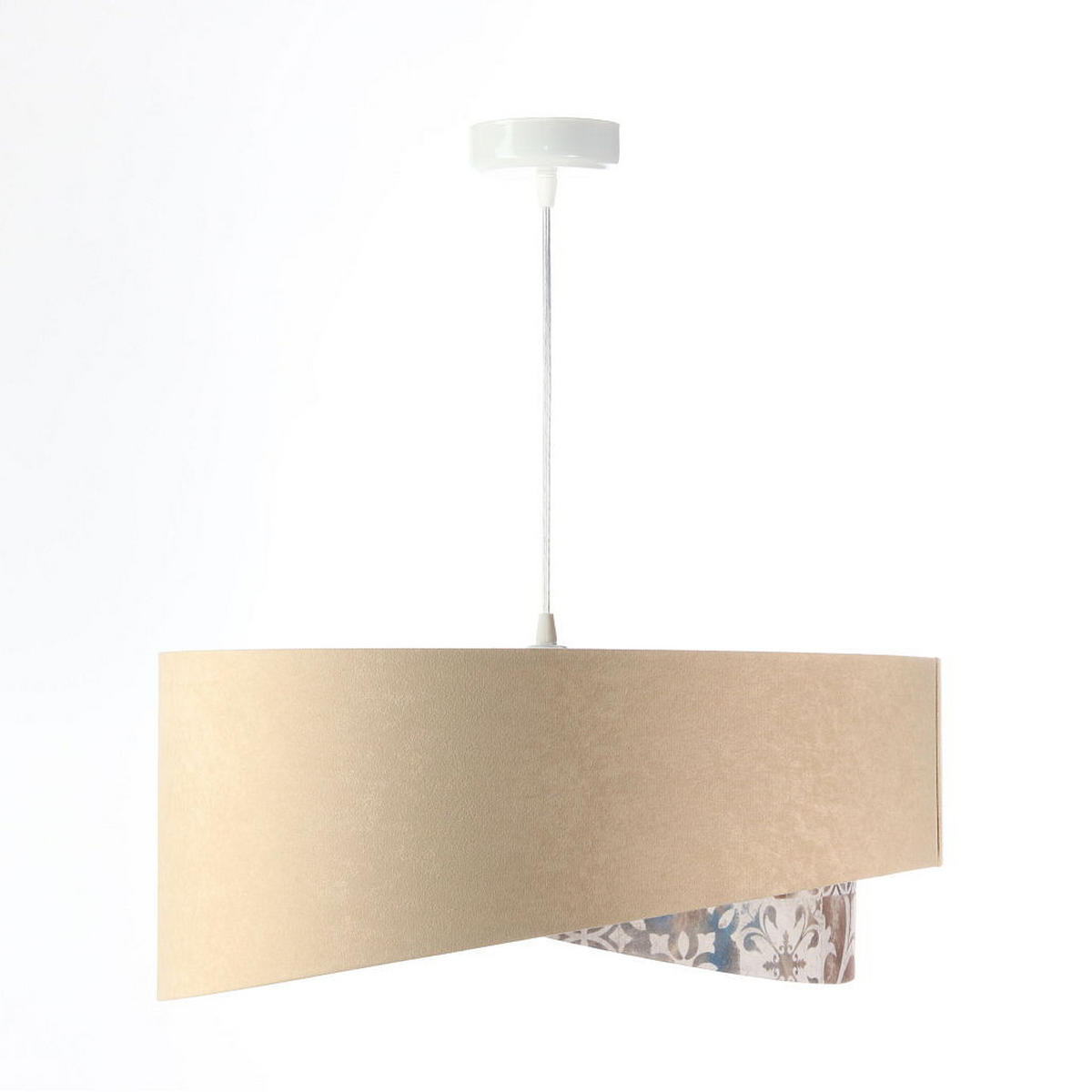 HÄNGELEUCHTE Gold 50/23 cm - Goldfarben, Kunststoff (50/1.3/23cm) - ONZENO