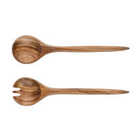 SALATBESTECK aus Akazienholz ROLF - Braun, Holz (32cm) - Björn