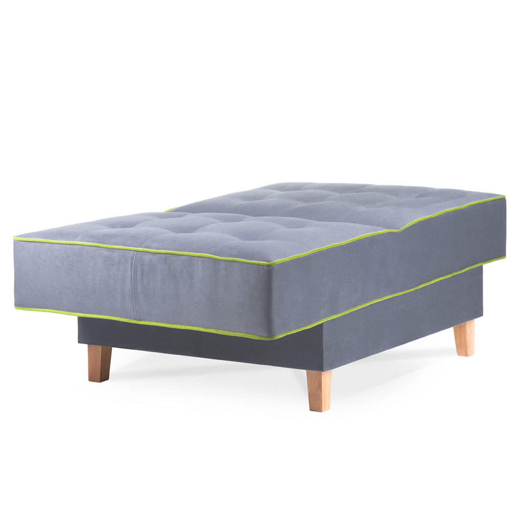 Thumbnail - Konsimo® Klappsessel, Hellgrau, Textil, Rechteckig, 80x94x93 cm, Hergestellt in Europa, Wohnzimmer, Sessel, Schlafsessel