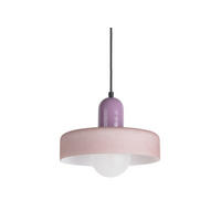 HÄNGELEUCHTE Opaco Grato Lila 25/25/23 cm - Lila, Glas (25/25/23cm) - Leitmotiv