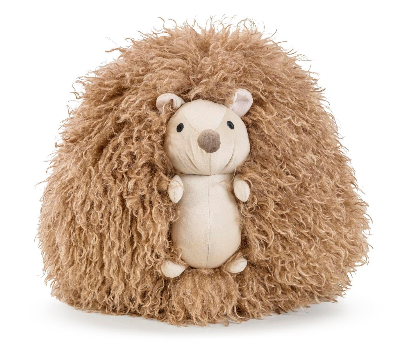 FORMKISSEN Igel - Braun, Textil (25cm) - Magma Heimtexx