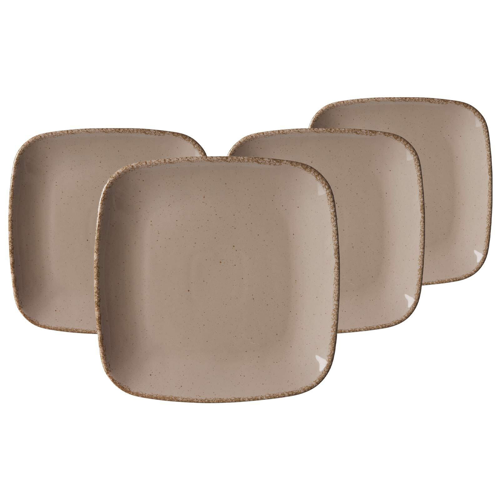 DESSERTTELLER Casa Grau ø 22,5 cm 4er Set - Grau, Keramik (22.5cm) - Ritzenhoff Breker