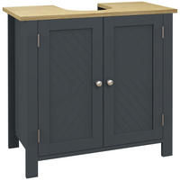 HÄNGESCHRANK Dunkelgrau 1 Stück - Dunkelgrau, Kunststoff (60/60/30cm) - GiPP