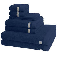 FROTTIERSET Sinfonie 8-teilig - Blau, Textil (50/100cm) - Ross