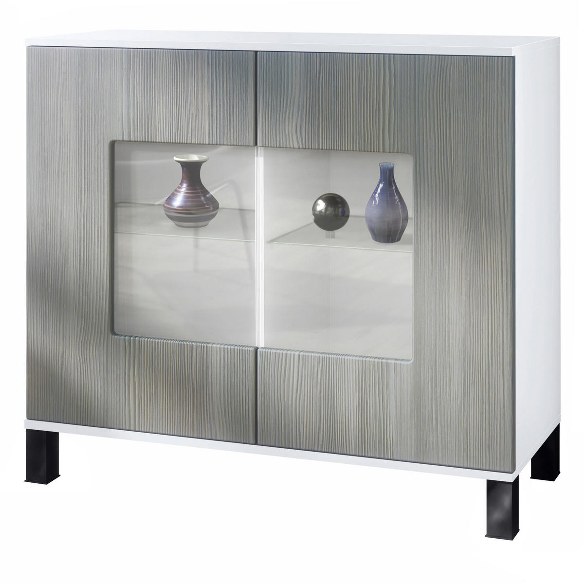 KOMMODE Grömitz Avola-Anthrazit - Anthrazit, Holzwerkstoff (92.5/84.5/35cm) - Vladon
