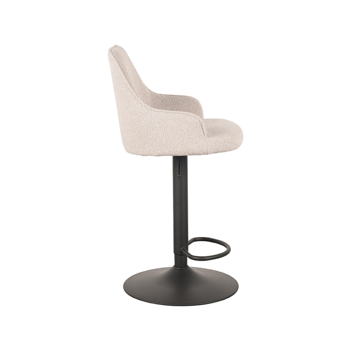 BARHOCKER Fender Beige 42/40/92 cm 2er-Set - Creme, Textil (40/92/42cm) - LABEL51