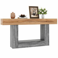 KONSOLENTISCH Holzoptik Ablagefach - Naturfarben, Holzwerkstoff (30/160/82.5cm) - Fortuna Lai