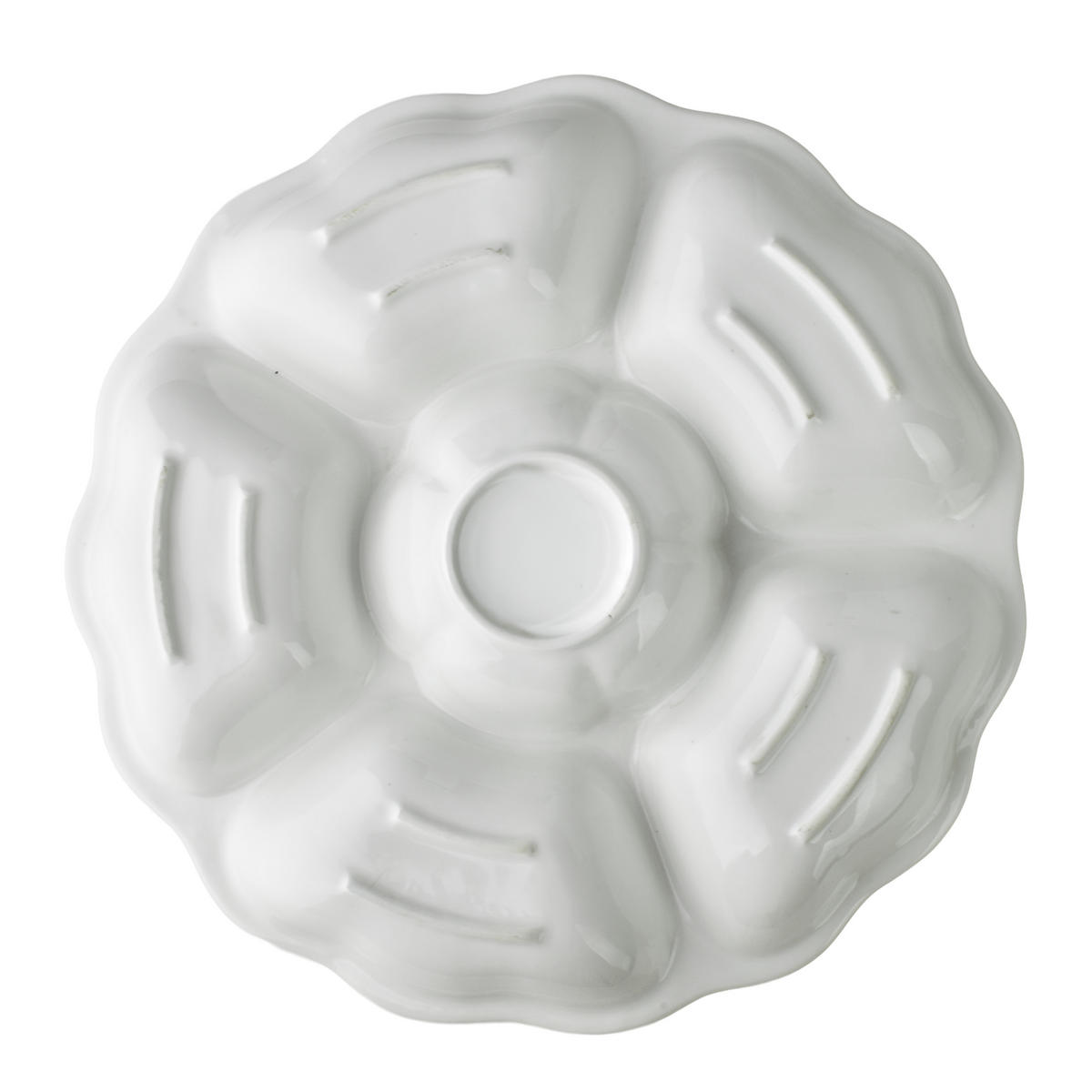 SCHALE Basic weiß 27/27/4.5 cm Porzellan - Weiß, Keramik (27/27/4.5cm) - Mondex