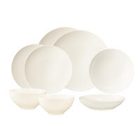 EINSTEIGER-SET Savona Fine Diamond creme 8er Set - Creme, Keramik (2/2/2cm) - Seltmann Weiden