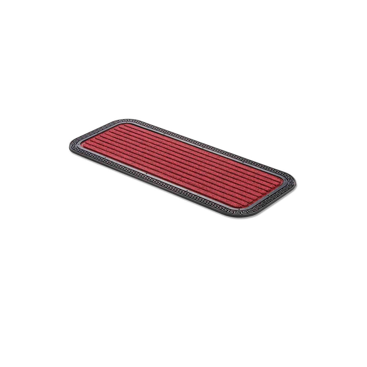 FUSSMATTE FÜR INNEN & AUßEN BORDER STAR - Rot, Textil (25/60cm) - Astra